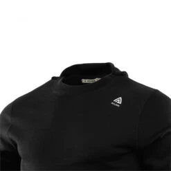 Aclima WarmWool Hood Sweater Man, Jet Black -sport-ijsvissen 106323r 3