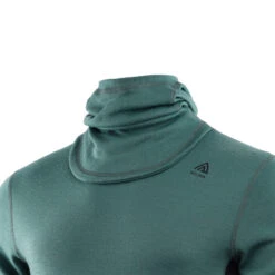 Aclima WarmWool Hood Sweater Man, North Atlantic / Jet Black -sport-ijsvissen 106333r 4