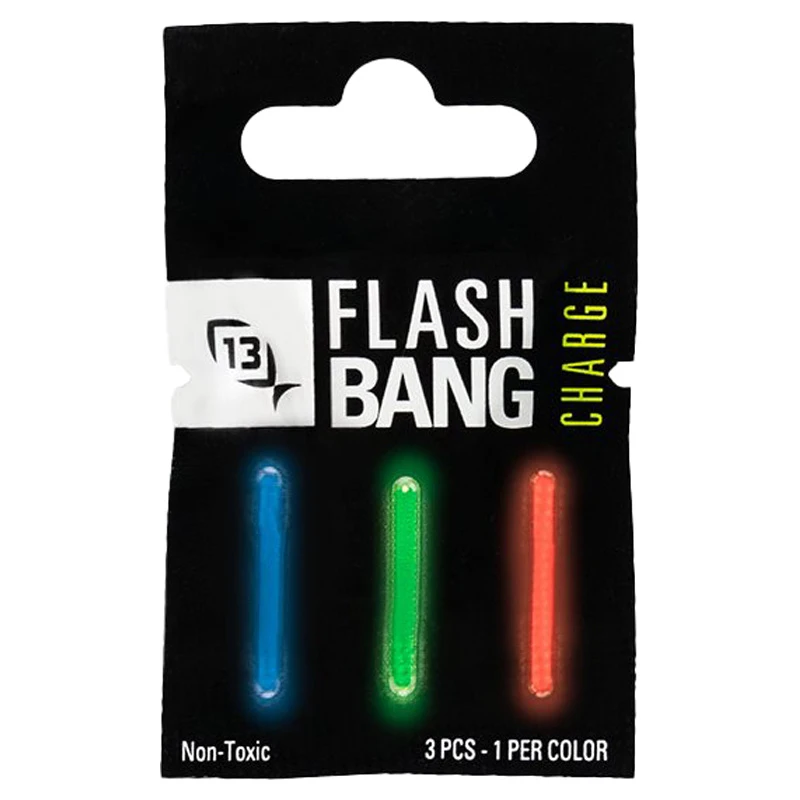 13 Fishing Glow Sticks Refill Flash Bang (3pcs) Green/Red/Blue 3 13 Fishing Glow Sticks Refill Flash Bang (3pcs) Green/Red/Blue