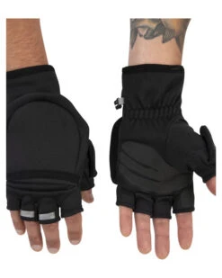 Simms Freestone F/O Mitt Black -sport-ijsvissen 13110 001 40r 8