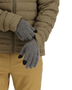 Simms Wool Full Finger Glove Steel -sport-ijsvissen 13540 030 2030r 6