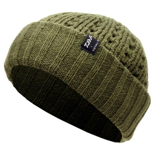 Daiwa Knitted D Vec Thermal Beanie Hat Green