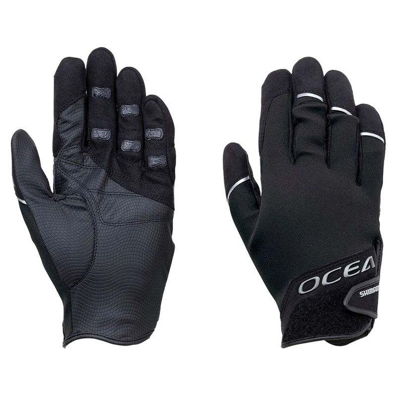 Shimano Ocea Chloroprene 3D Stretch Glove Black 3 Shimano Ocea Chloroprene 3D Stretch Glove Black