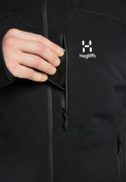 Haglöfs Wool Blend Hood Men True Black -sport-ijsvissen 6050592C5020r 4
