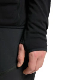 Haglöfs Wool Blend Hood Men True Black -sport-ijsvissen 6050592C5020r 6