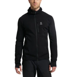 Haglöfs Wool Blend Hood Men True Black -sport-ijsvissen 6050592C5020r 8