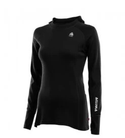 Aclima WarmWool Hoodsweater W's Jet Black -sport-ijsvissen 90 105383r 3