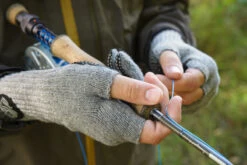 Fish Monkey Bauers Grandma Two Finger Wool Glove -sport-ijsvissen FM325 LXLr 6