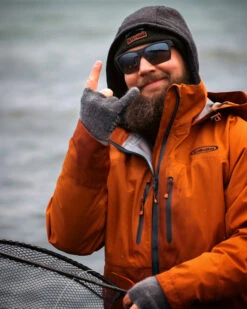 Fish Monkey Bauers Grandma Two Finger Wool Glove -sport-ijsvissen FM325 LXLr 8