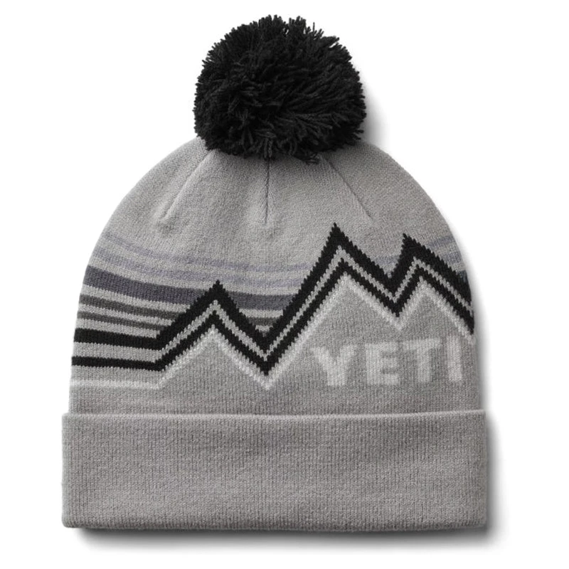 Yeti Freestyle Knitted Beanie Gray/Black 3 Yeti Freestyle Knitted Beanie Gray/Black