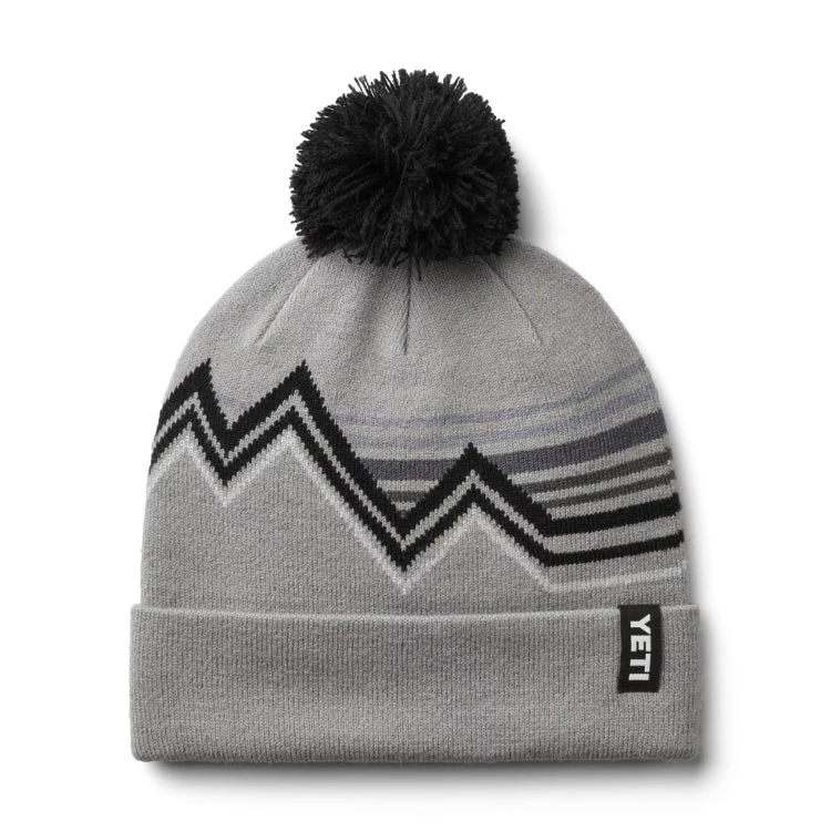 Yeti Freestyle Knitted Beanie Gray/Black 4 Yeti Freestyle Knitted Beanie Gray/Black - Afbeelding 2