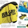 SeaGrip SuperFabric Inshore Glove (Höger) -sport-ijsvissen HG TP4000 R